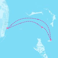 Norwegian Gem June 30, 2025 itinerary map
