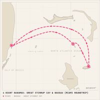 Norwegian Getaway May 24, 2027 itinerary map
