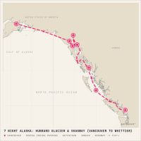 Norwegian Jade June 19, 2028 itinerary map