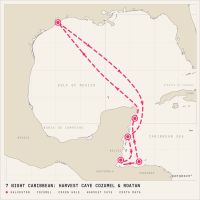 Norwegian Prima May 6, 2028 itinerary map