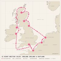 Norwegian Star September 5, 2027 itinerary map