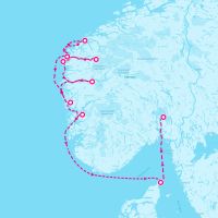 SeaDream II August 2, 2025 itinerary map