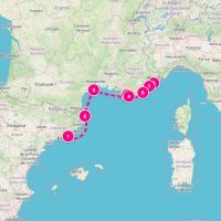SeaDream II September 26, 2026 itinerary map