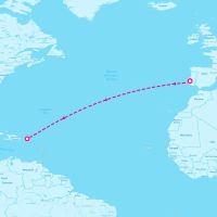 SeaDream II November 14, 2026 itinerary map
