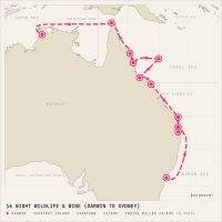 Seven Seas Navigator June 27, 2027 itinerary map