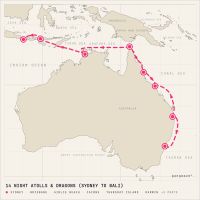 Seven Seas Navigator September 20, 2027 itinerary map