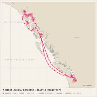 MS Westerdam May 6, 2028 itinerary map