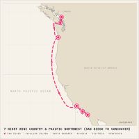 MS Zaandam April 17, 2027 itinerary map
