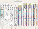 Allure of the Seas deck plans, all decks on one page