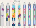 Brilliant Lady deck plans, all decks on one page