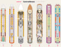 Carnival Breeze deck plans, all decks on one page