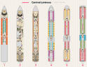 Carnival Luminosa deck plans, all decks on one page
