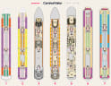Carnival Valor deck plans, all decks on one page