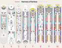 Harmony of the Seas deck plans, all decks on one page