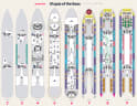 Utopia of the Seas deck plans, all decks on one page
