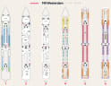 MS Westerdam deck plans, all decks on one page