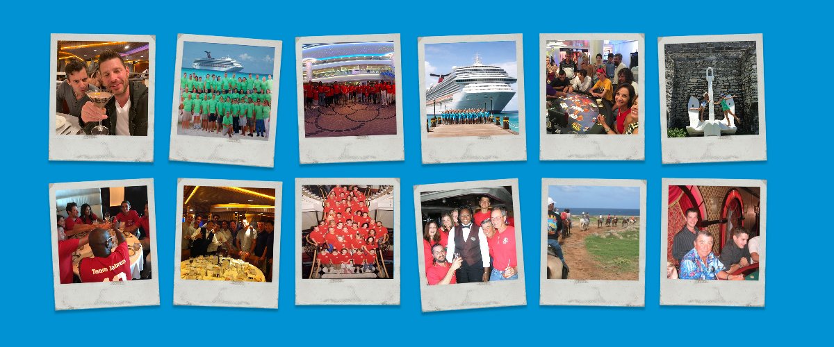 The Gangwaze family on a cruise