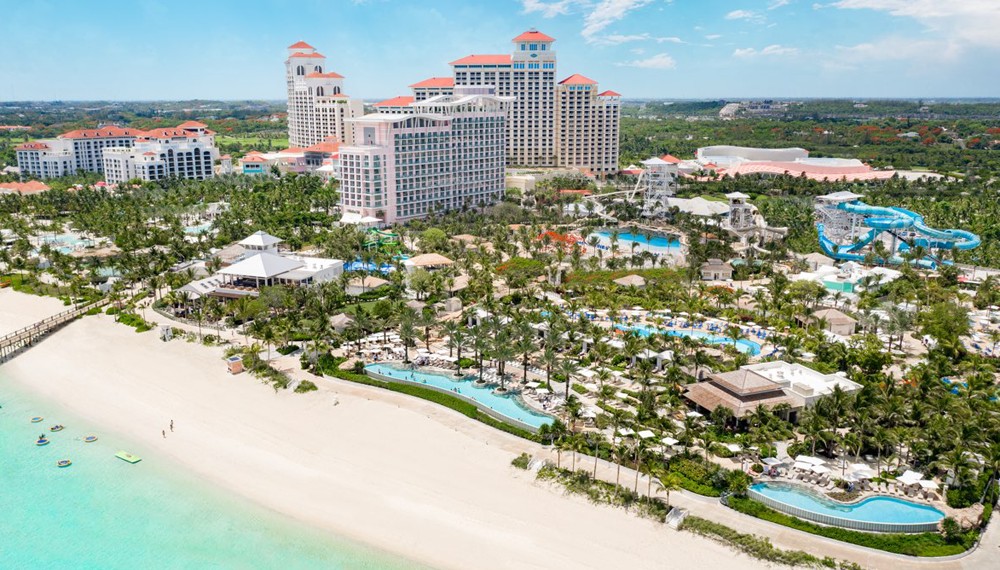 Baha Bay Waterpark At Baha Mar Nassau Arial View Approved