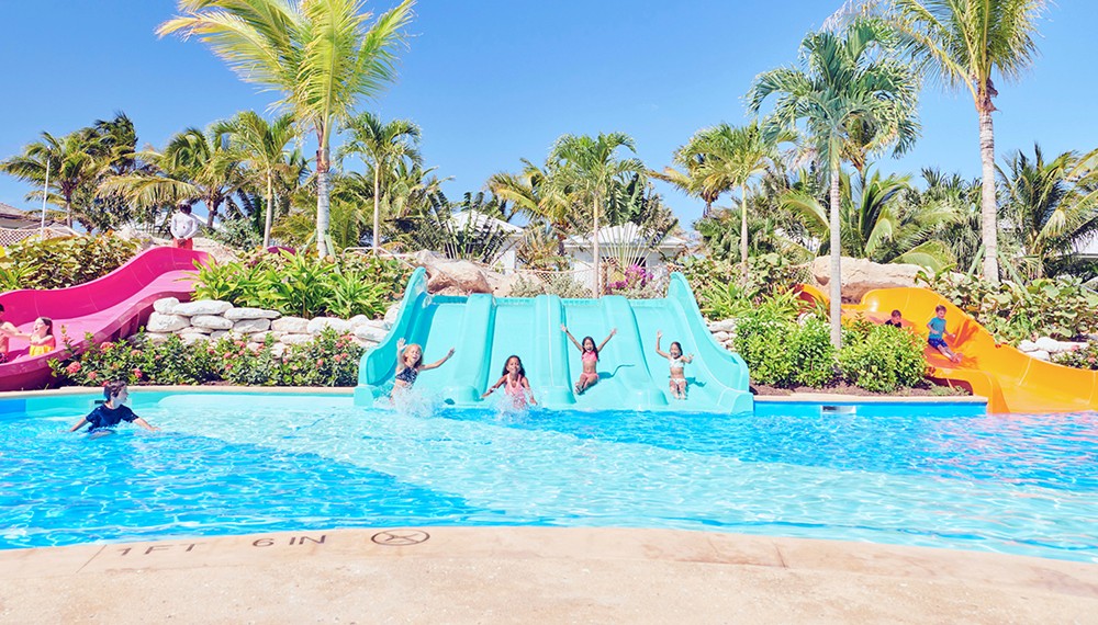 Baha Bay Waterpark At Baha Mar Nassau Childrens On Pool Slides