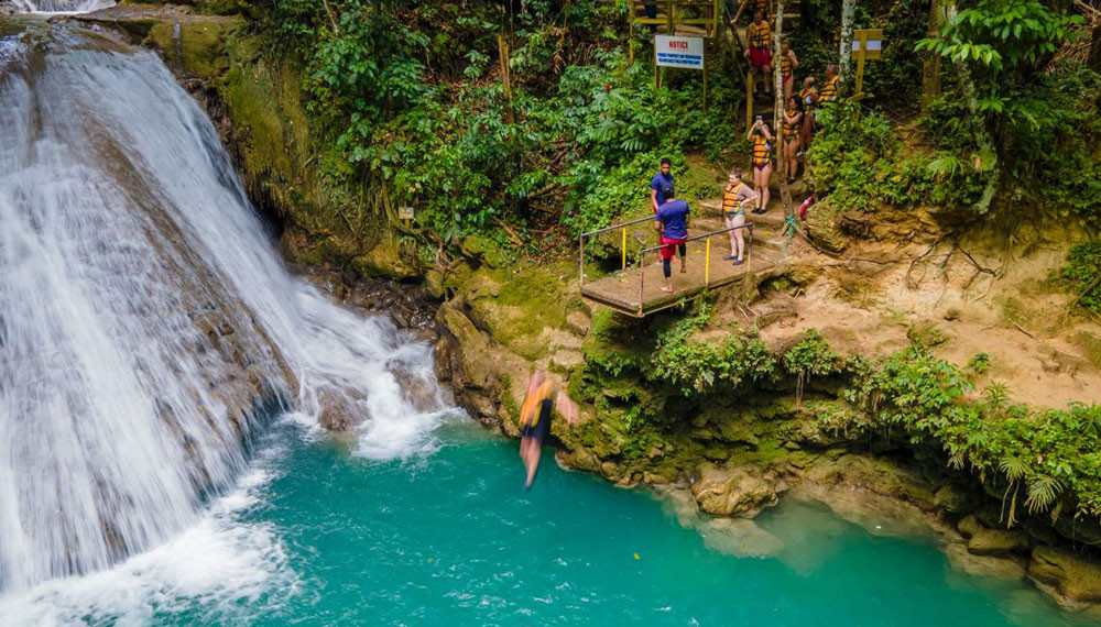 Blue Hole And Dunns River Falls Tour Blue Hole 1