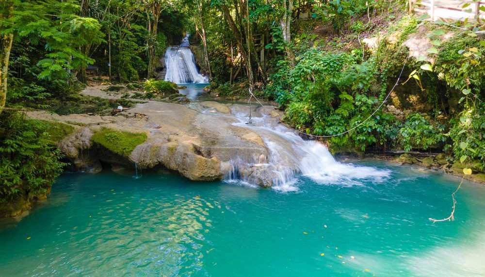 Blue Hole And Dunns River Falls Tour Water Falls 3