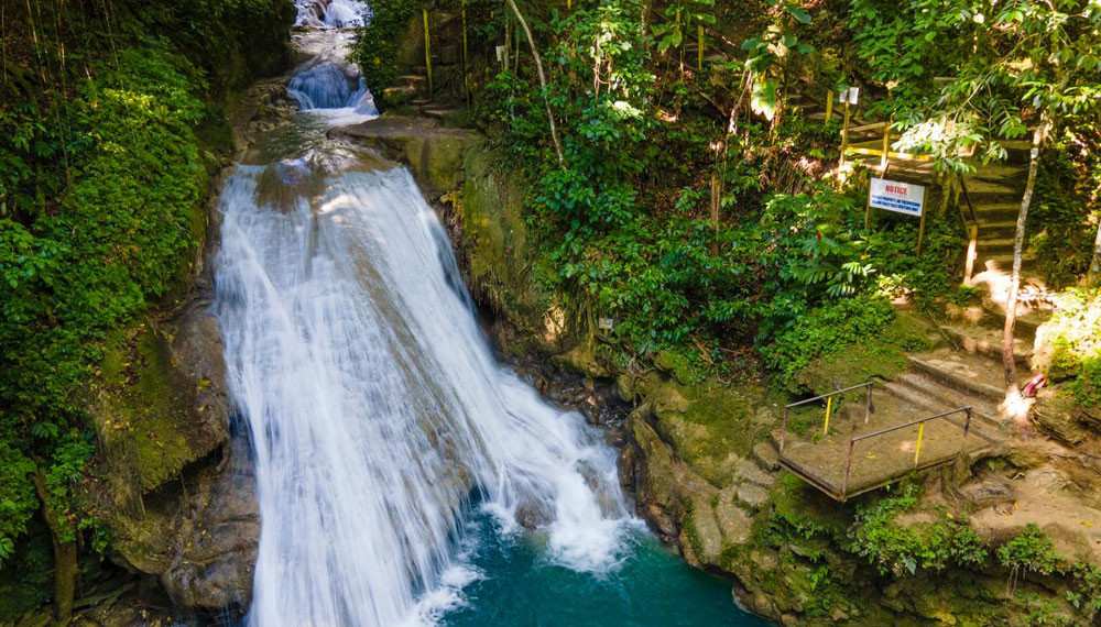 Blue Hole And Dunns River Falls Tour Water Falls 8