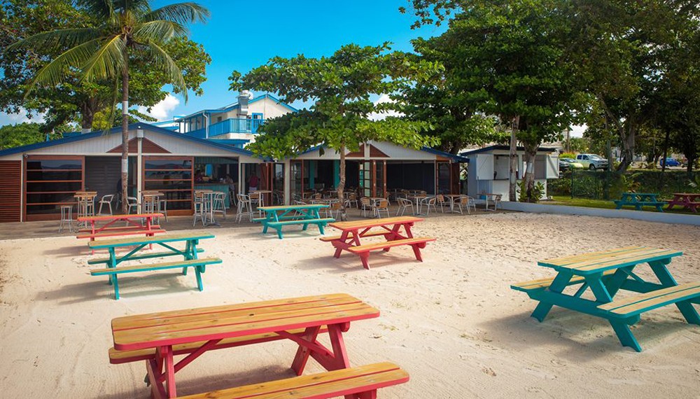 Copacabana Beach Club With Lunch Tables