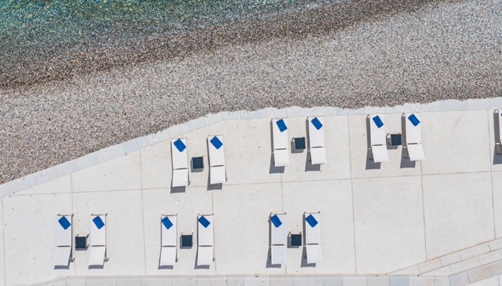 Hilton Rijeka Costabella Beach Resort Beachside Cabana Low Season 5