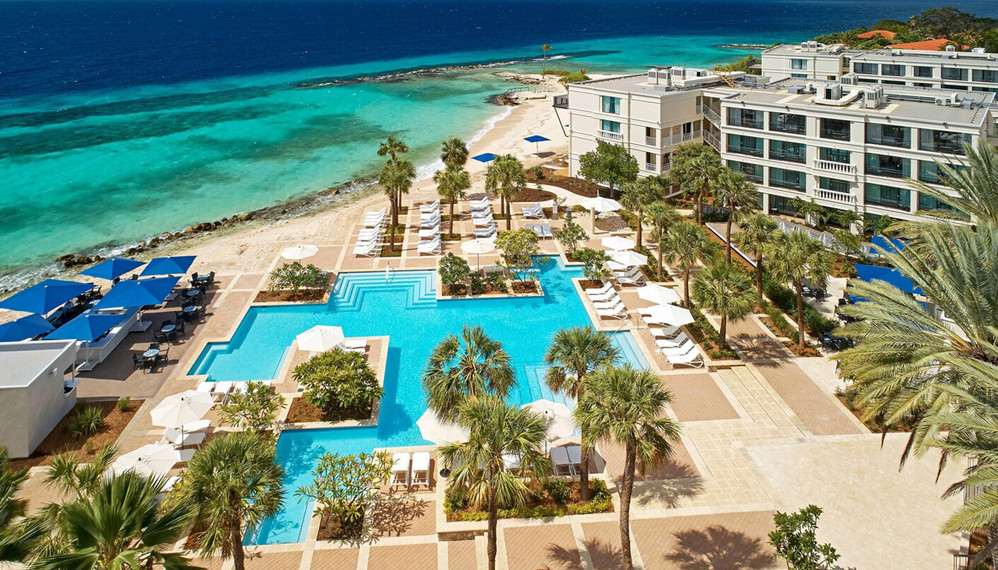 Marriott Beach Resort Curacao Web Pooland Beach