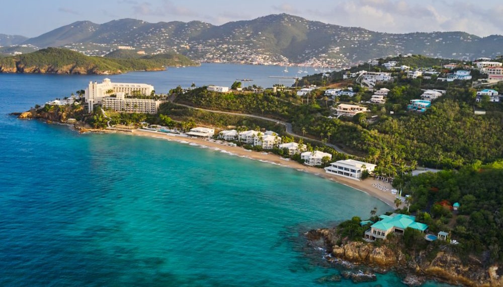 Morningstar Buoy Haus Beach Cabana Half Day Sttbh Arial View Beach