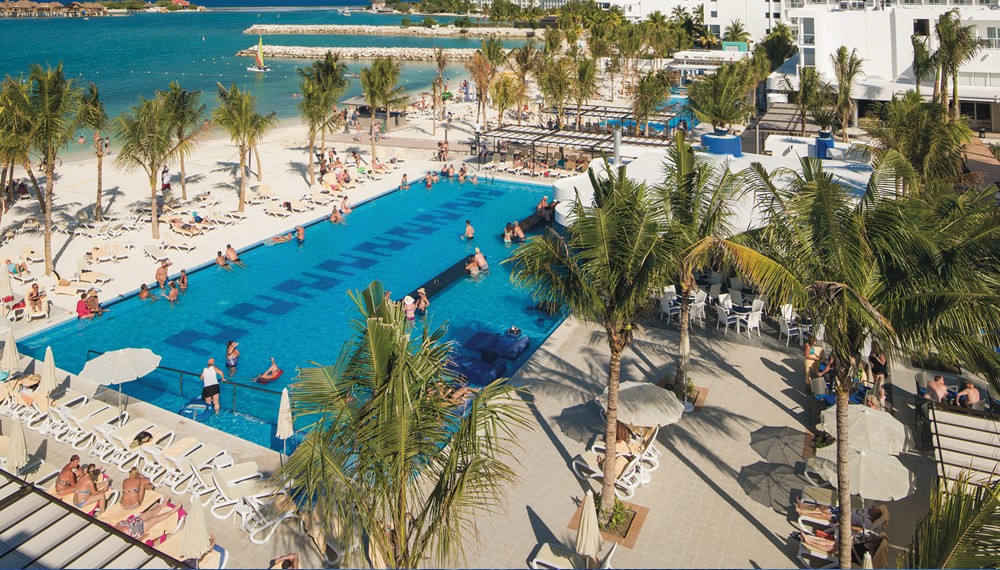 Riu Reggae Infinity Edge Pool