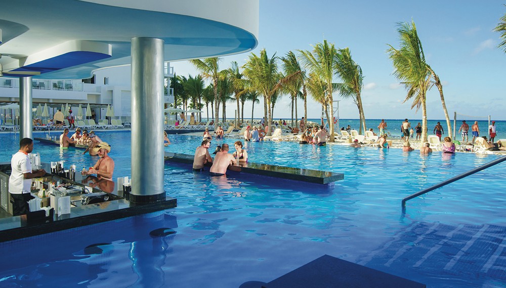 Riu Reggae Swim Up Pool Bar