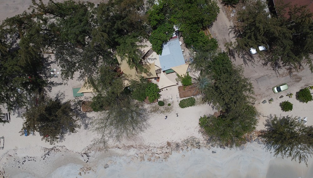 Treehouse Beach Club Arial