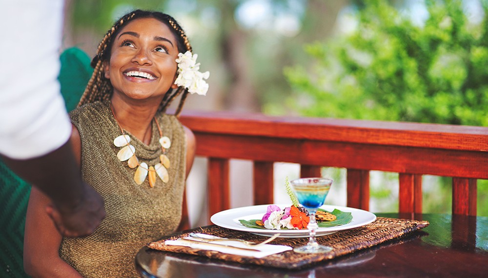 Treehouse Beach Club Lunch Service Guest