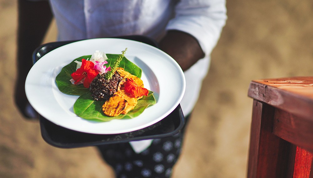 Treehouse Beach Club Lunch Service