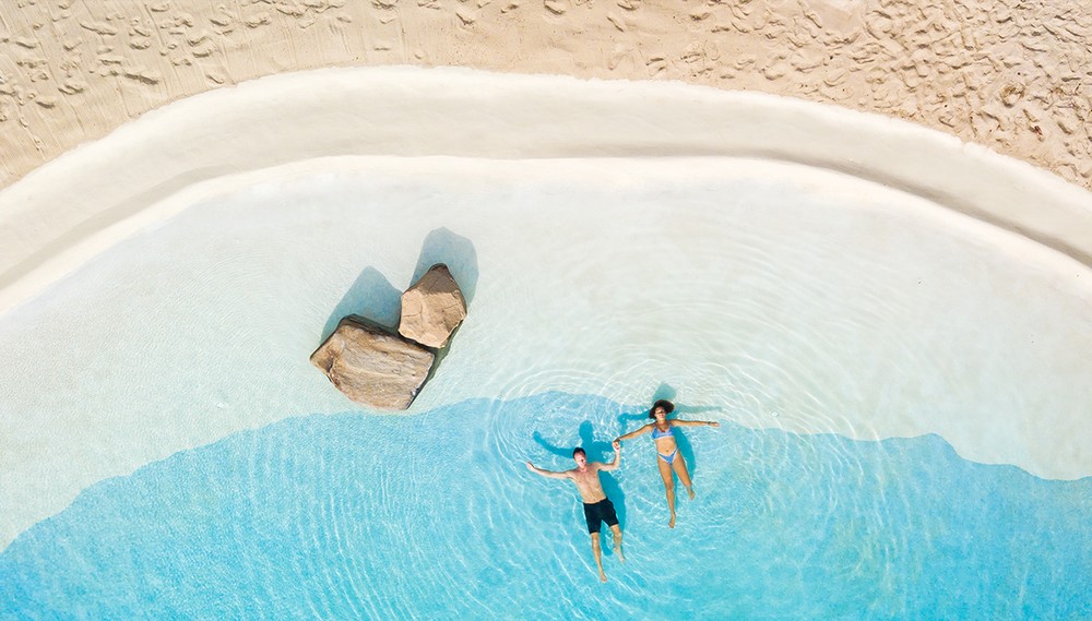 True Blue Bay Boutique Resort Zero Entry Pool