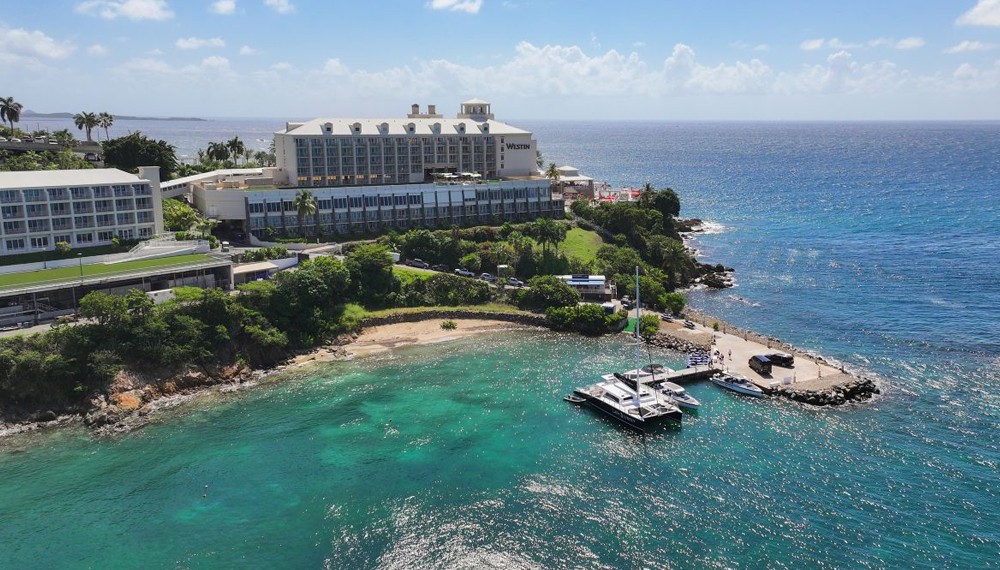 Westin Beach Resort St Thomas Westin Arial View