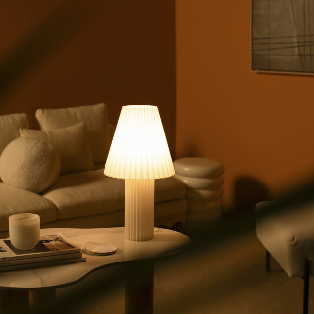 Pleat Table Light by Madeline Isakson