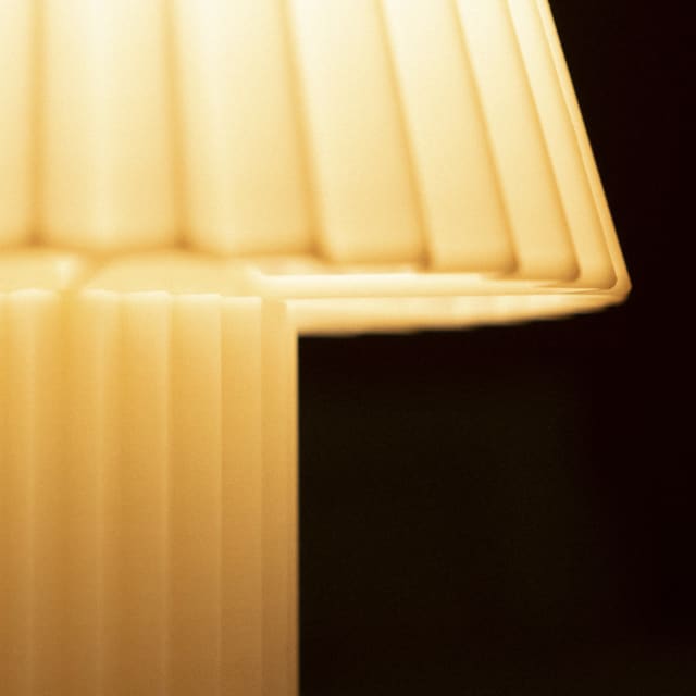 Pleat Table Light by Madeline Isakson