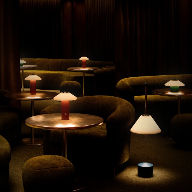 Eave Low Wireless Table Light by Ammunition