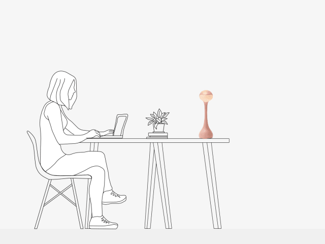 Table Light scale photo
