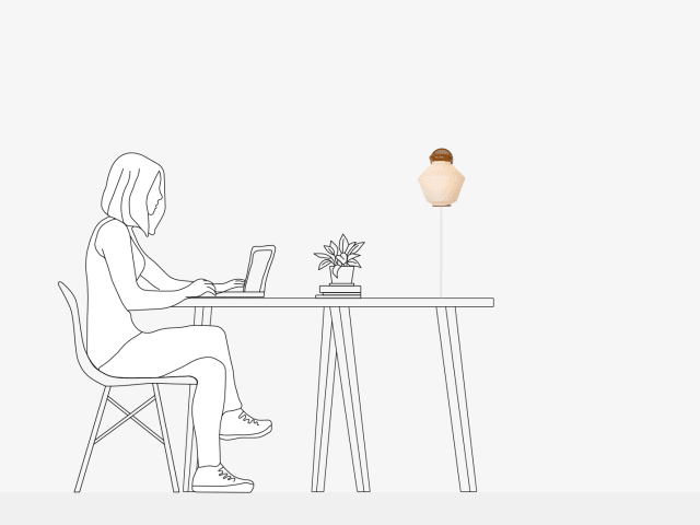 Wall Light scale photo