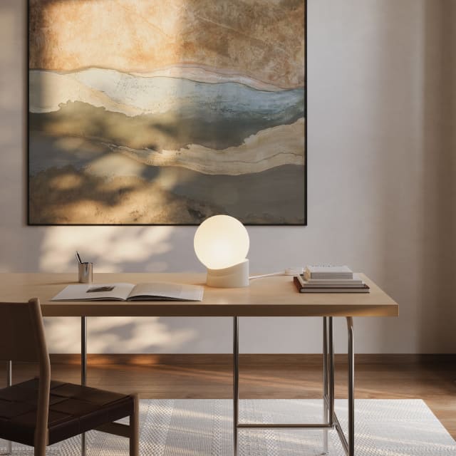 Weight Table Light by Sam Gwilt