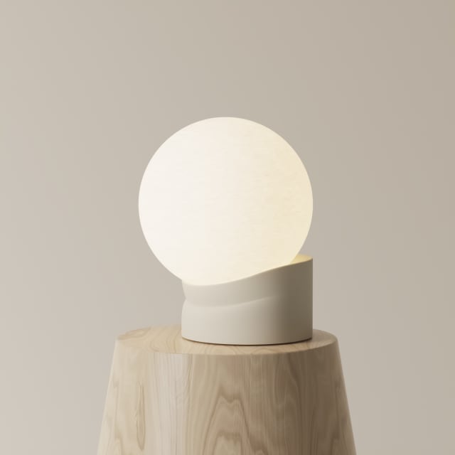 Weight Table Light by Sam Gwilt