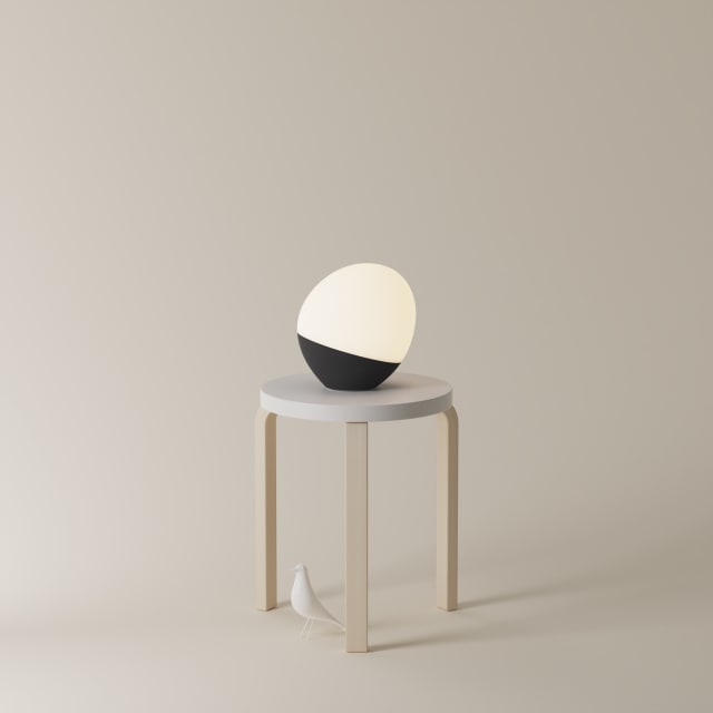 Kobble Table Light by Karim Rashid