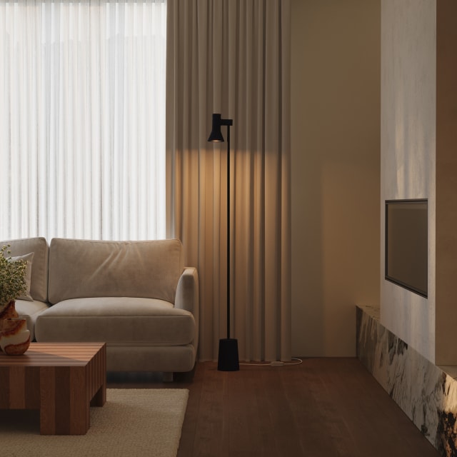 Gallery Floor Light by Andrew Ferrier