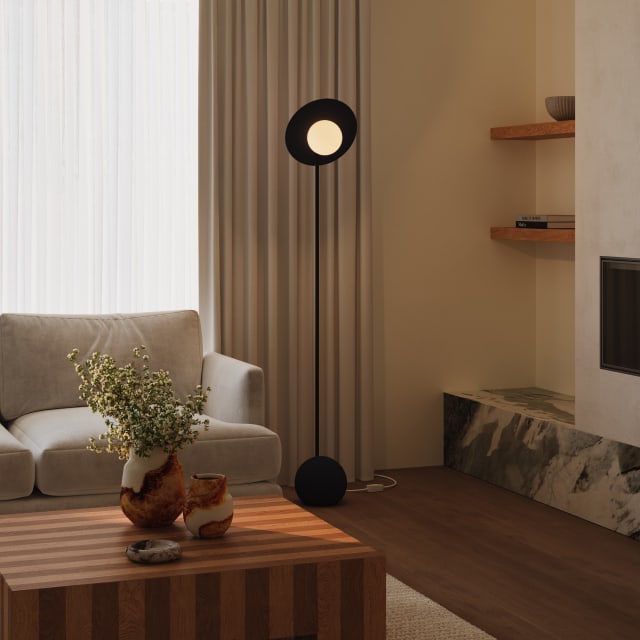 Noah Floor Light by Filippo Mambretti Design Studio