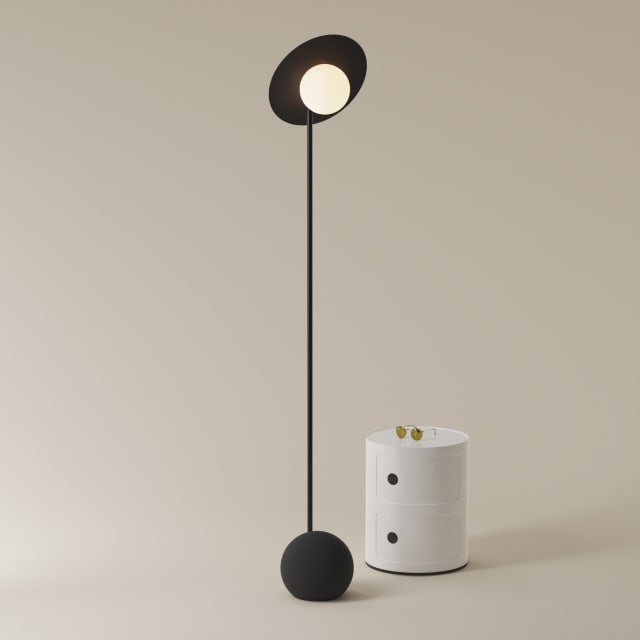 Noah Floor Light by Filippo Mambretti Design Studio