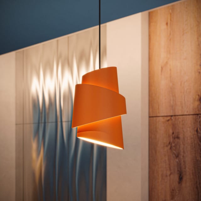 Croissant Pendant Light by Teixeira Design Studio