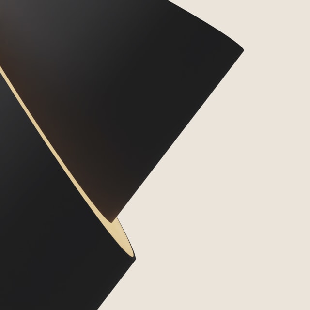 Croissant Pendant Light by Teixeira Design Studio